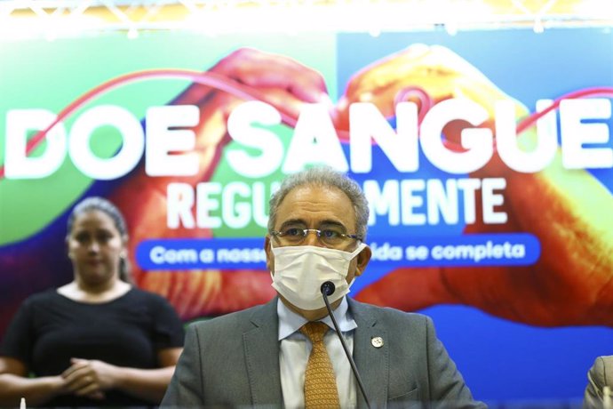 El ministro de Salud de Brasil, Marcelo Queiroga.