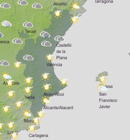 Predicción del sábado 19