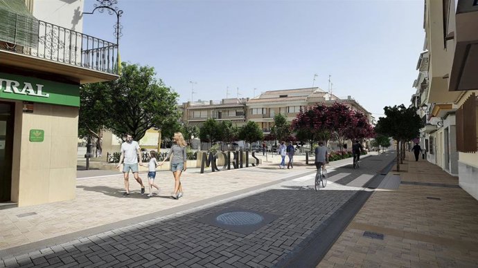 Infografía sobre una de las intervenciones previstas en Moriles.