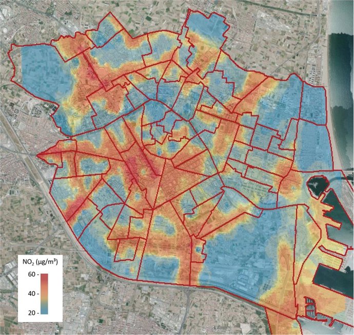 Contaminación en Valncia