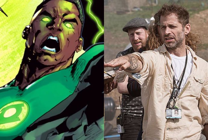 Zack Snyder muestra cómo podría haber sido Green Lantern en La Liga de la Justicia