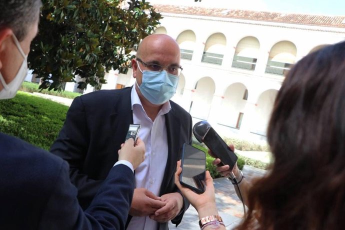 El diputado de Ciudadanos en el Parlamento de Andalucía por Granada Raúl Fernández.