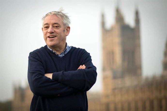 Archivo - El expresidente de la Cámara de los Comunes John Bercow