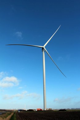 Archivo - Turbina Cypress de GE para parque eólico de Capital Energy en Andalucía