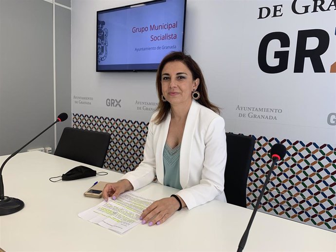 La viceportavoz del PSOE en el Ayuntamiento de Granada Raquel Ruz