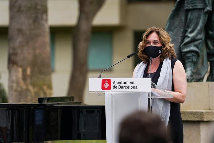 La alcaldesa de Barcelona, Ada Colau