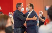 Ábalos destaca la capacidad "integradora" de Espadas: "Aquí no hay adversarios, esos están fuera. Aquí somos compañeros"