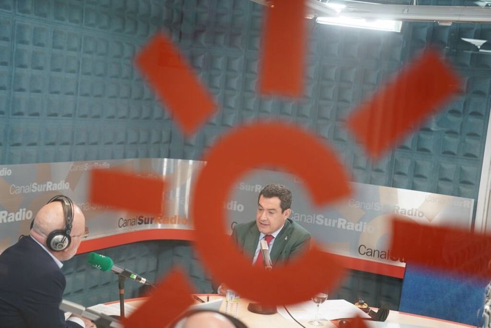 Juanma Moreno, este lunes