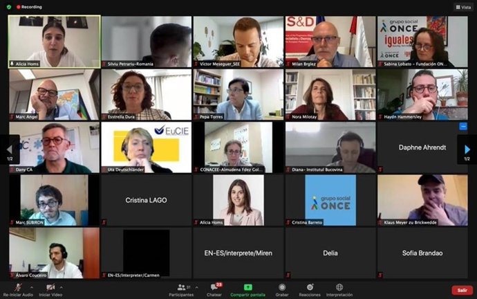 La red D-Wise participa en una jornada con europarlamentarios