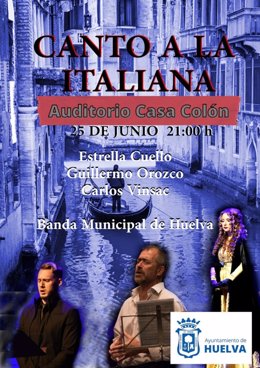 Catel de la gala 'Canto a la italiana'.