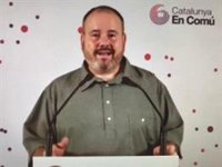 Mena (comuns) admite que los indultos no son la solución al conflicto pero sí "un primer paso"