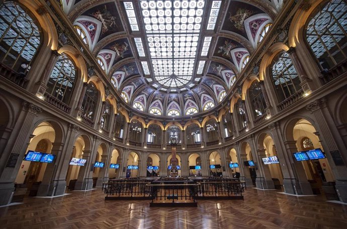 Instalaciones del Palacio de la Bolsa de Madrid, a 18 de junio de 2021, en Madrid, (España)