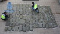 Detenido en Las Cabezas (Sevilla) con 100 kilos de cogollos de marihuana con destino a Chipre