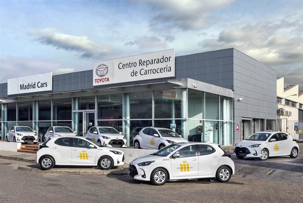 Archivo - Toyota Yaris de Midas.