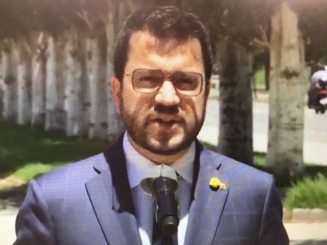 El president de la Generalitat, Pere Aragonès.