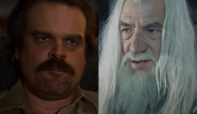 El regreso de Hopper en Stranger Things 4 será como la resurrección de Gandalf en El Señor de los Anillos