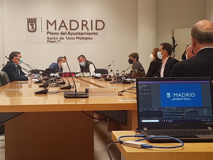 Comisión de Medio Ambiente en el Ayuntamiento de Madrid