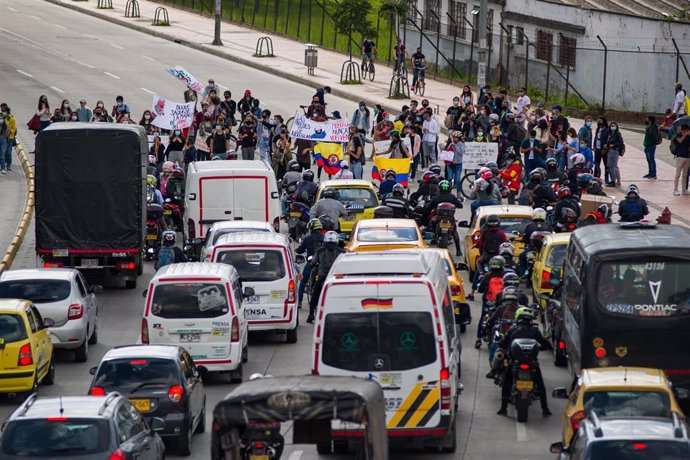 Bloqueos en Colombia en el marco del Paro Nacional