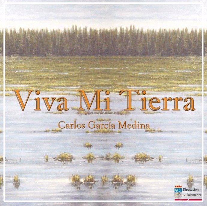 Cubierta del catálogo Viva mi tierra de Carlos García Medina.