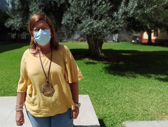 La portavoz del grupo provincial de Ciudadanos (Cs) en la Diputación de Sevilla, Carmen Santa María