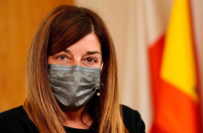 La presidenta del PP de Cantabria, María José Sáenz de Buruaga