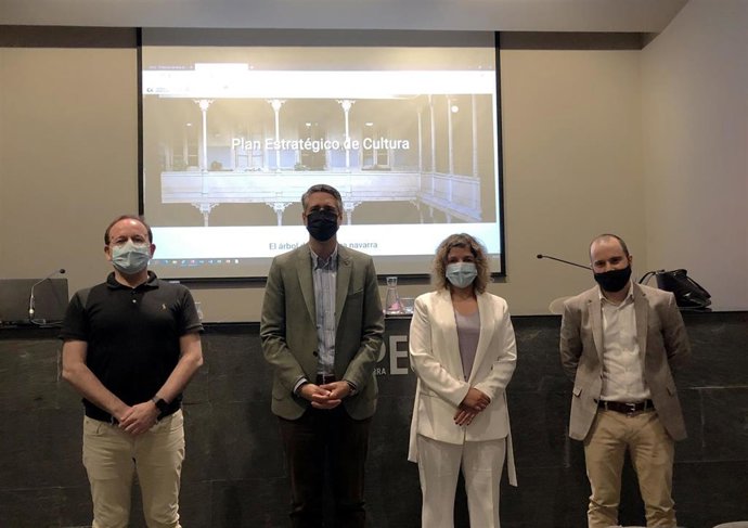 Manu Olano, Ignacio Apezteguía, María Camino Barcenilla y Xabier Velasco