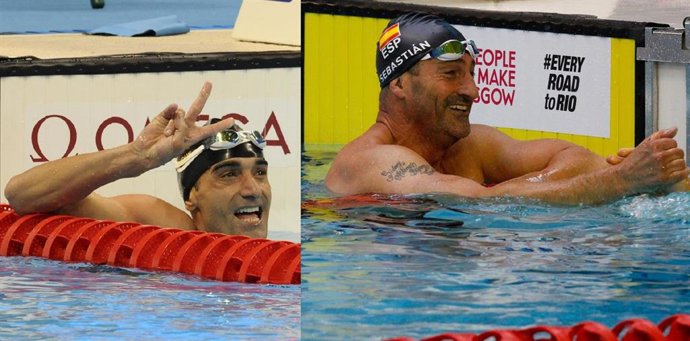 Miguel Luque (izda) y Sebastián Rodríguez (dcha)