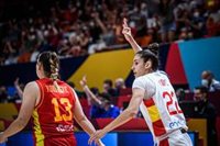 España apabulla a Montenegro y se cita con Serbia en cuartos