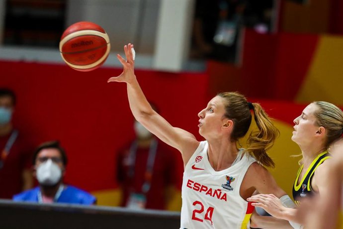 Laura Gil en el Eurobasket