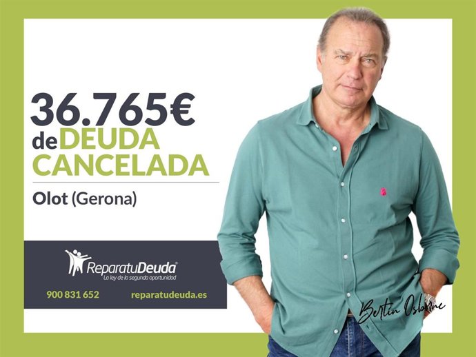 Bertín Osborne, imagen oficial de Repara Tu Deuda