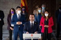 Aragonès comparecerá junto al Govern cuando el Consejo de Ministros apruebe los indultos