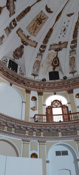 Archivo - Interior de San Hermenegildo, en foto de archivo