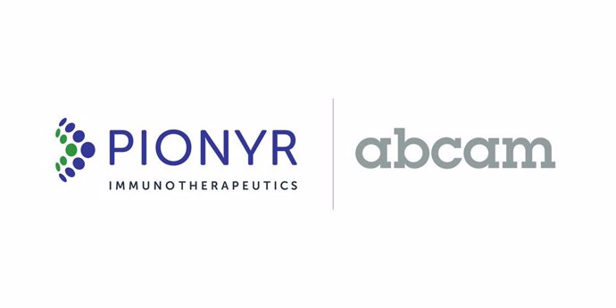 Pionyr Immunotherapeutics and Abcam Logo