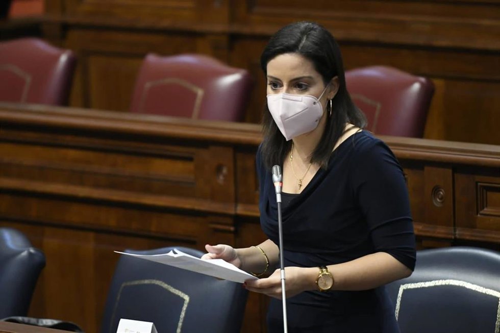 La consejera de Turismo del Gobierno de Canarias, Yaiza Castilla