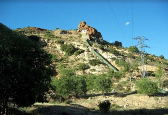 La central hidroeléctrica de Castielfabib (Valencia)