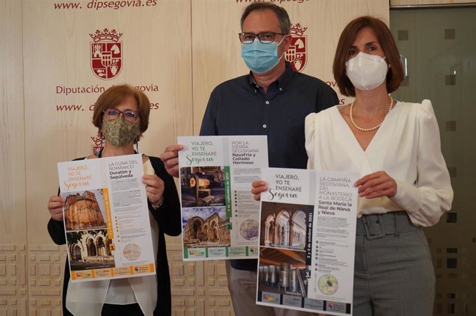 Presentación de 'Viajero yo te enseñaré Segovia'.