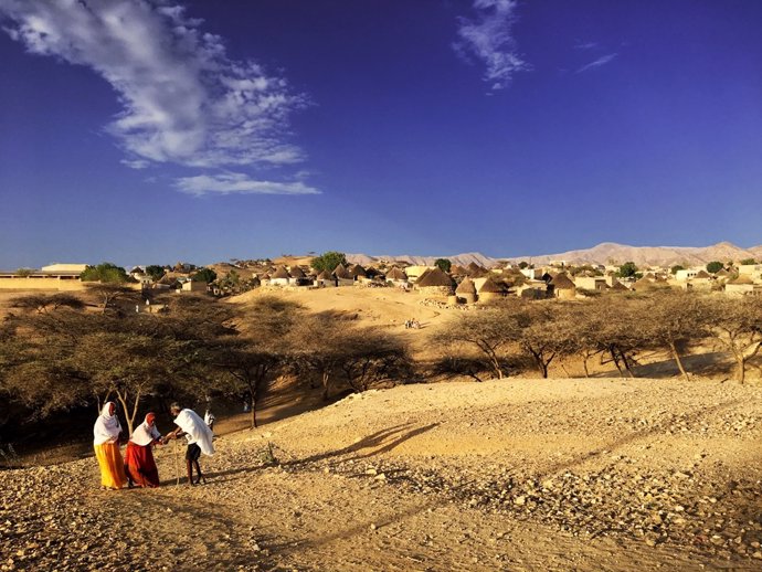 Manos Unidas realiza tareas de cooperación en Eritrea, entre otros países.