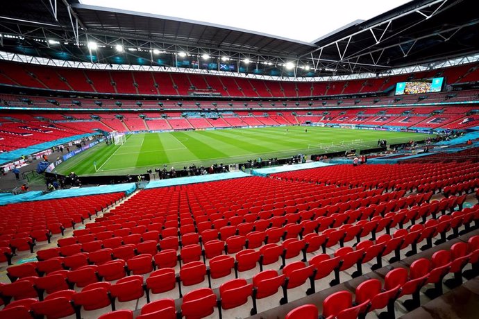 Vista general del Estadio de Wembley en Londres