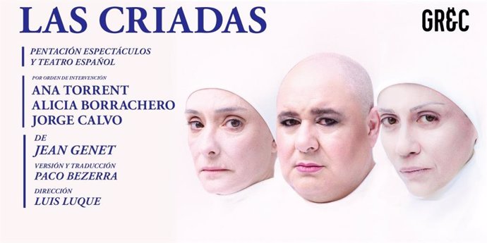 Cartell de l'obra de teatre 'Las Criadas'.
