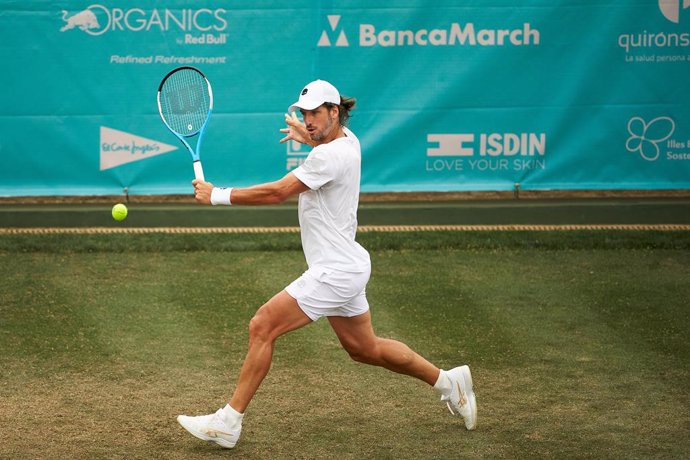 Feliciano López en el torneo ATP de Mallorca