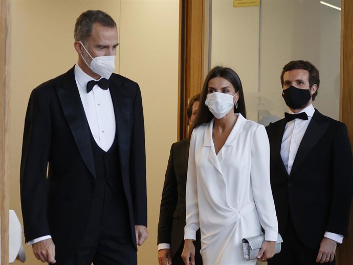 During the ABC Awards : Mariano de Cavia, Luca de Tena and Mingote 2021 in Madrid on Tuesday, 22 July 2021.