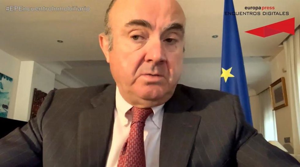 Archivo - El vicepresidente del Banco Central Europeo, Luis de Guindos, en una imagen de archivo