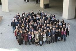Celebración del Día Internacional de la Mujer en marzo de 2020.