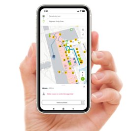 Aena lanza de la mano de Telefónica la plataforma de guiado para el interior del aeropuerto