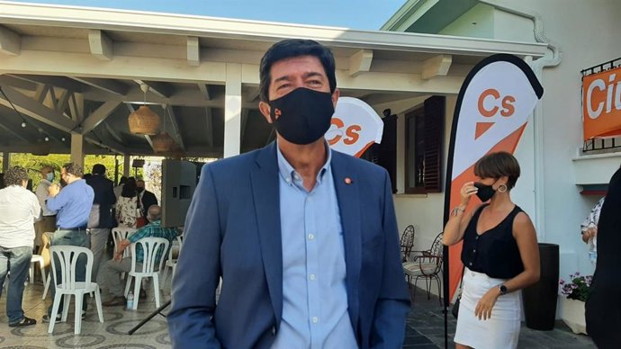 El coordinador autonómico de Ciudadanos (Cs) y vicepresidente de la Junta, Juan Marín/Archivo