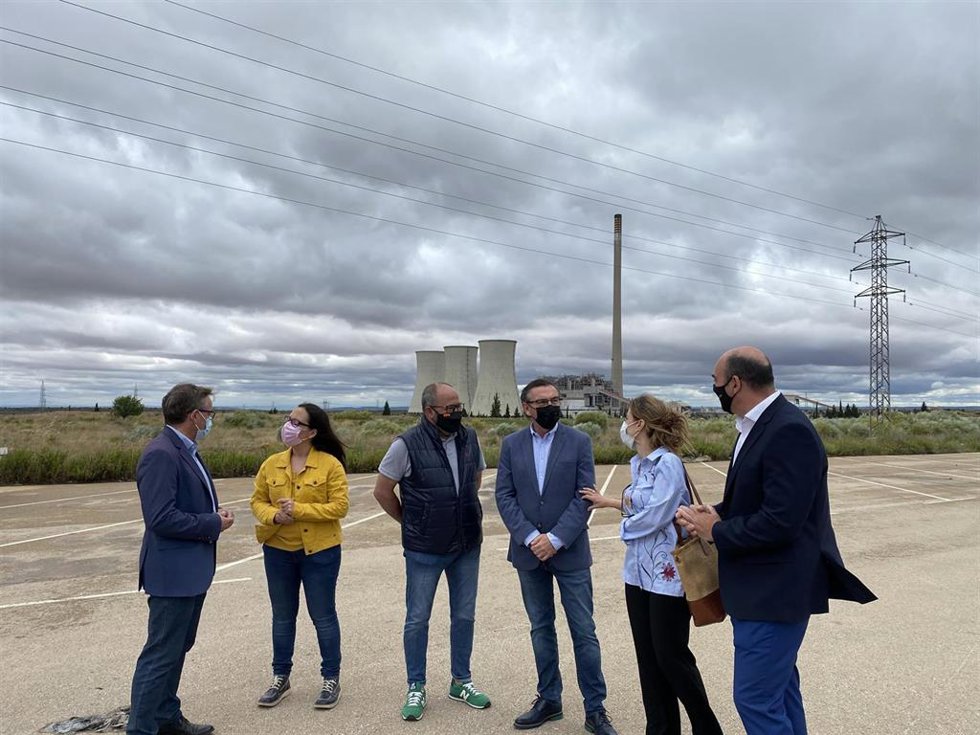 El presidente del PP Aragón, Luis María Beamonte, en su visita a Andorra.