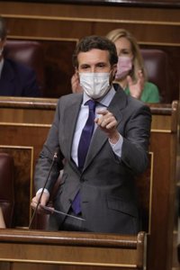 Casado defenderá en Bruselas ante sus socios europeos la posición del PP contra los indultos a los líderes del 'procés'