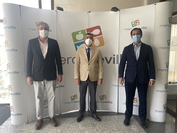 David Alva, José Ramón Navarro y Jose Mauri Jurado, director de Oficina de Quirón Prevención.