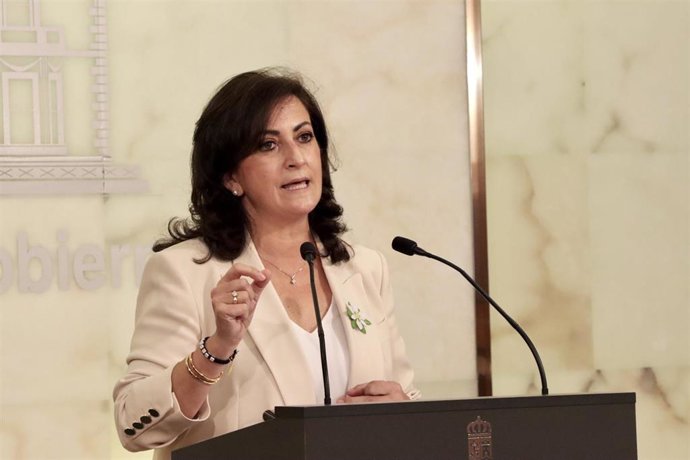 La presidenta del Gobierno riojano, Concha Andreu