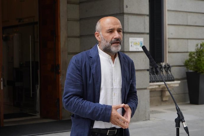 El diputado del BNG en el Congreso Néstor Rego